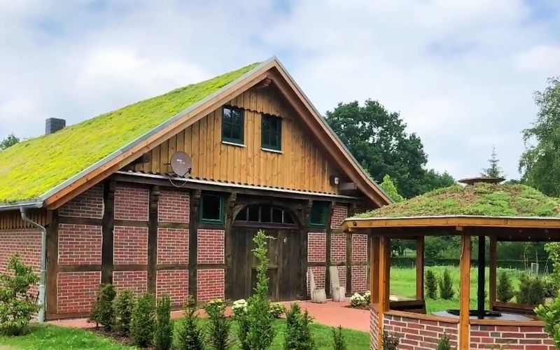 Referenzen Dachbegrünung Wohnhaus - TOPGREEN Gründachsysteme 